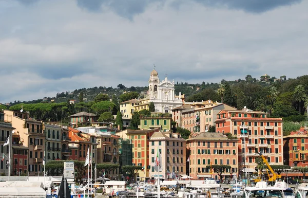 Portofino, Liguria, İtalya yolunda. — Stok fotoğraf