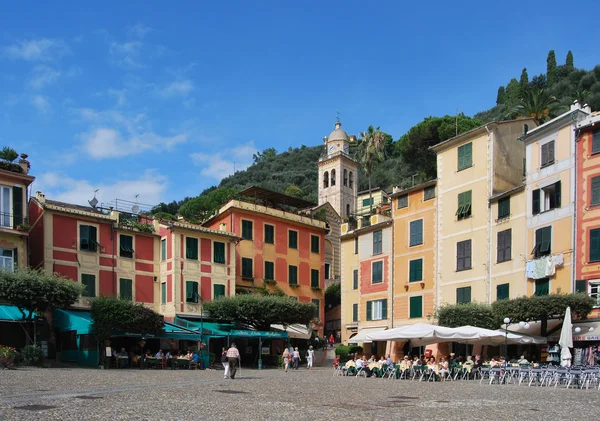 Útban Portofino felé, Liguria, Olaszország — Stock Fotó