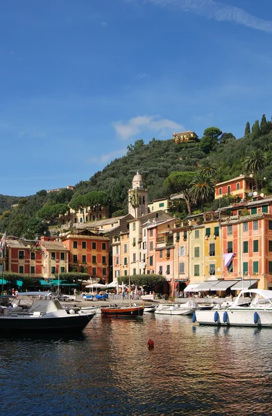 Portofino, Liguria, İtalya yolunda. — Stok fotoğraf