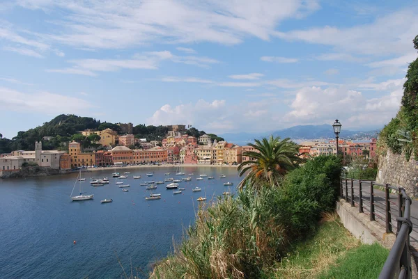 La Baie du Silence à Sestri Levante, Italie — Photo