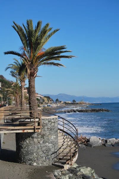 Entre Arenzano e Cogoleto — Fotografia de Stock