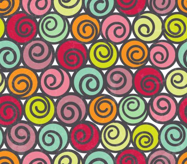 swirls ile Seamless Modeli