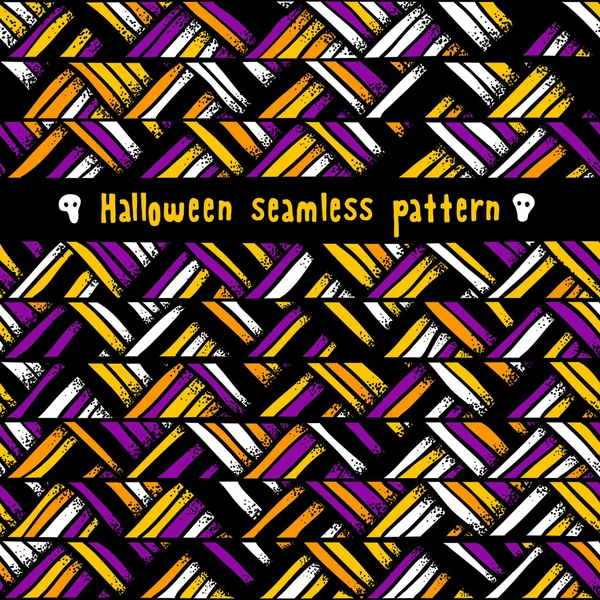 Halloween seamless background — Stock Vector