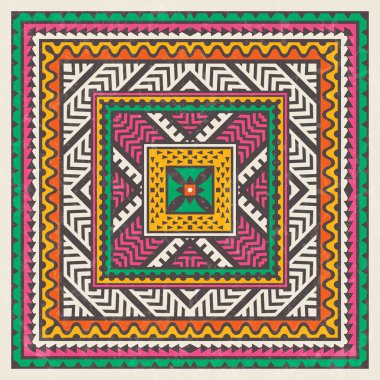 vektör aşiret arka plan.