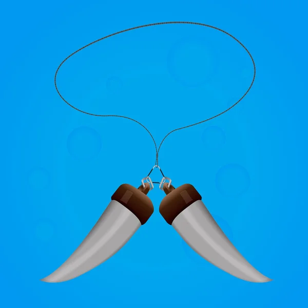 muska iki diş ipi sihirli büyü