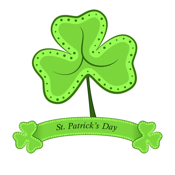 Card for St. Patricks day — Stock Vector