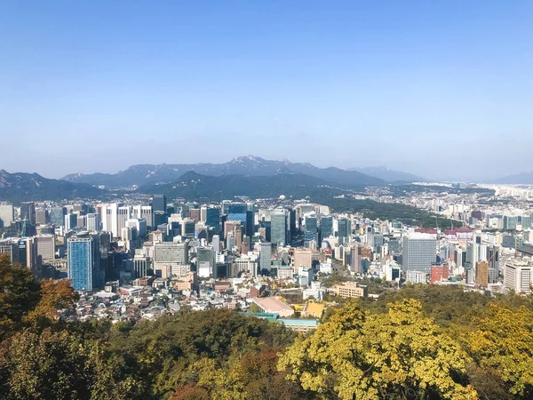 View Seoul City South Korea — ストック写真