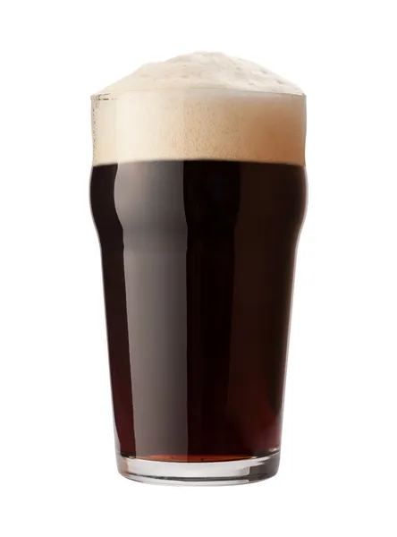 English Stout Isolated with clipping path — Stock Photo, Image