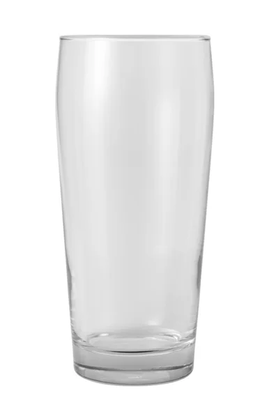 Empty Glass Isolated with clipping path — Stock Photo, Image