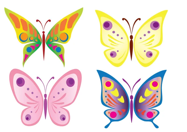 Beautiful butterfly — Stock Vector