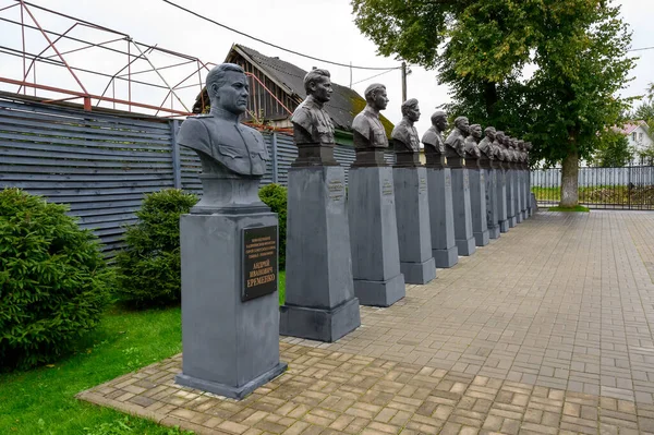 上校的爆炸Eremenko Heroes Soviet Union Rzhev District Museum Stalin Headquarters Khoroshevo — 图库照片