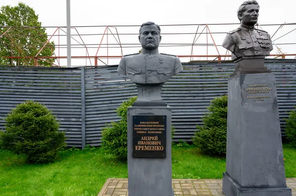 Busto Del Comandante Del Kalinin Frente Coronel General Eremenko Museo — Foto de Stock