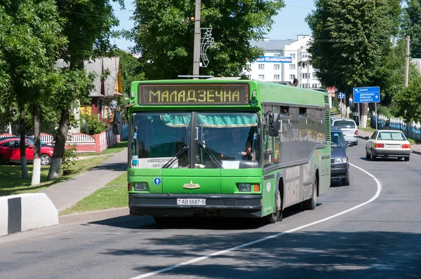 Low Floor City Bus Maz 103 075 Follows 17Th September — Foto de Stock