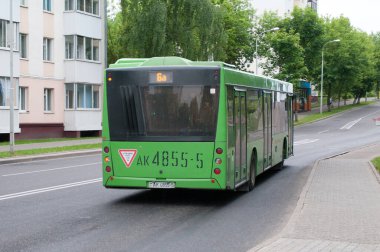 Molodechno 'daki Bogdan Khmelnitsky Caddesi' ndeki 