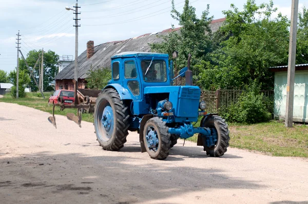 Traktor 40Am Agrotown Lipnishki Bezirk Iwye Gebiet Grodno Weißrussland Juni — Stockfoto