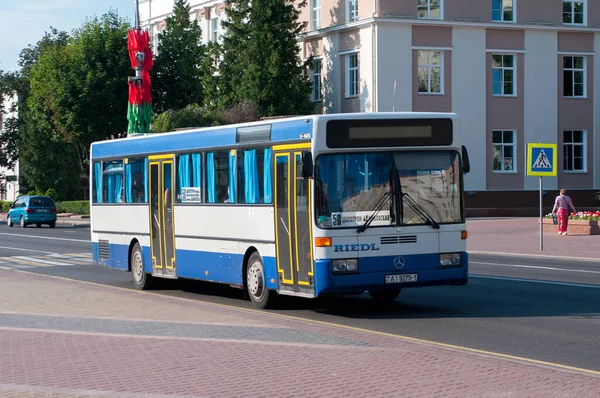 Autobús Urbano Mercedes Benz O405 Calle Lenin Brest Belarús Julio —  Fotos de Stock