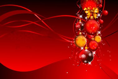 Christmas kırmızı arka plan