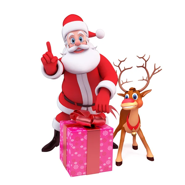 Happy santa claus — Stock Photo, Image