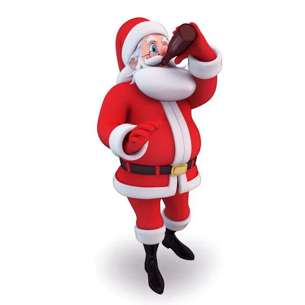 Happy santa claus — Stock Photo, Image