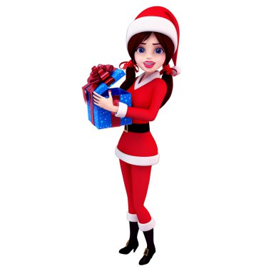 sevimli akıllı kız