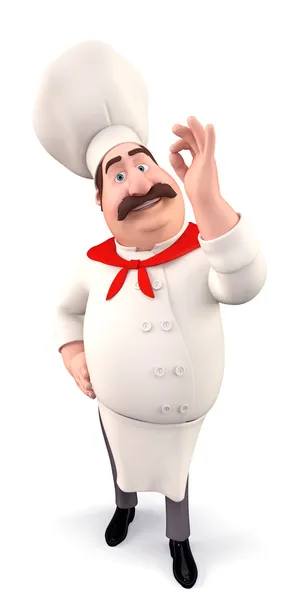 Happy chef — Stock Photo, Image