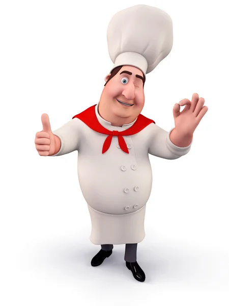 Happy chef — Stock Photo, Image