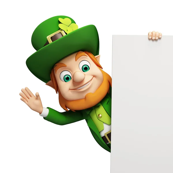 Leprechaun for st. patrick's day — Stock Photo, Image