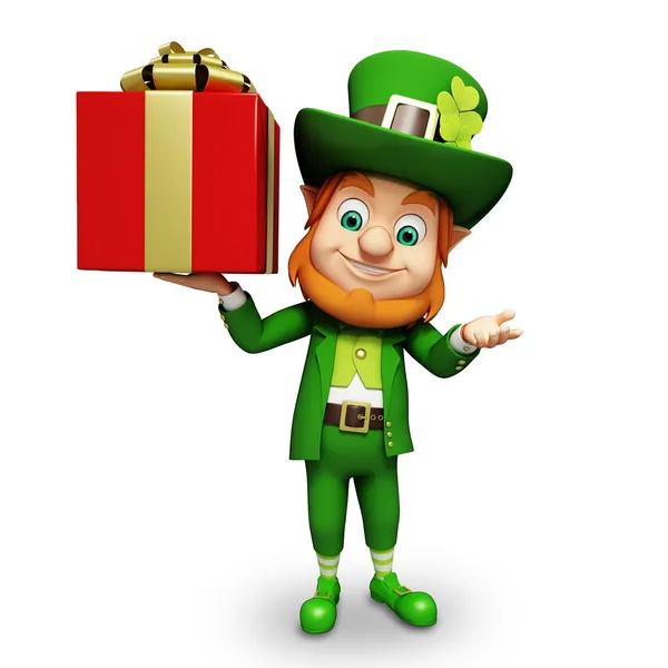 Kobold für St. Patrick 's Day — Stockfoto