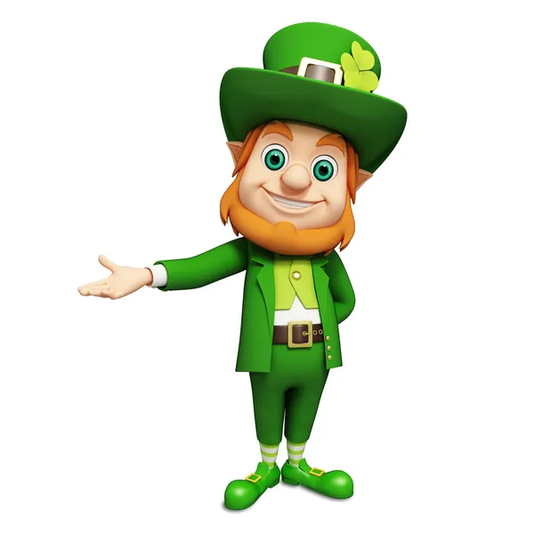 Leprechaun for st. patrick's day — Stock Photo, Image