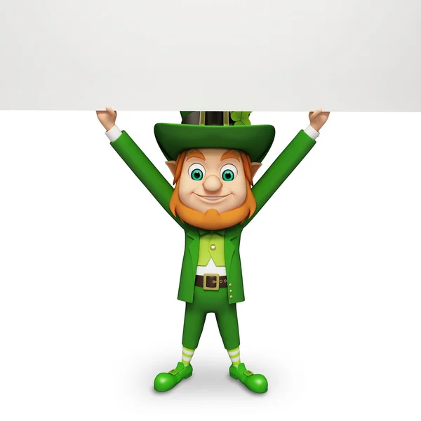 Leprechaun voor st. patrick's day — Stockfoto