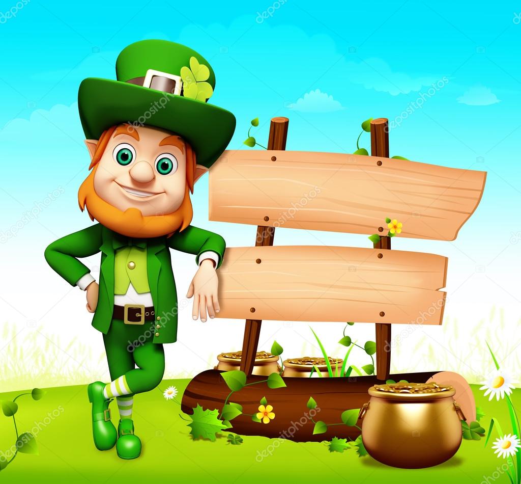 Uncategorized Leprechaun Background leprechaun on the green background for st patricks day stock photo 24383049