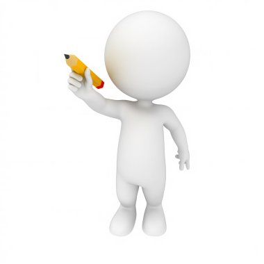 boş arka plan ayakta beyaz