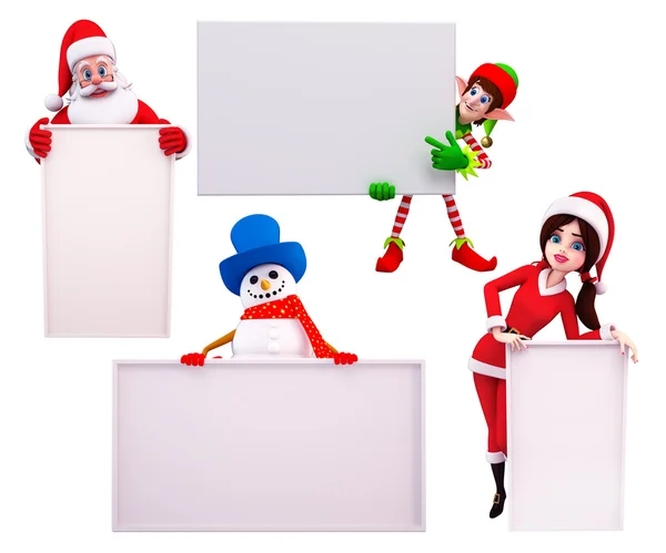 Abbildung von Weihnachten Zeichen — Stockfoto