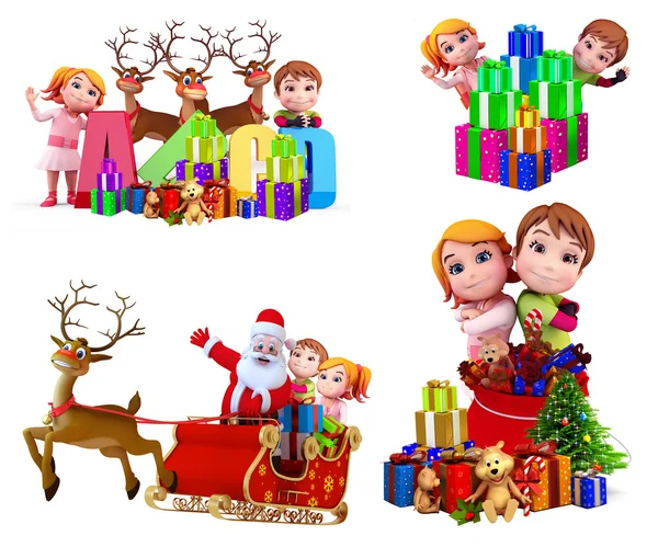 Abbildung von Weihnachten Zeichen — Stockfoto