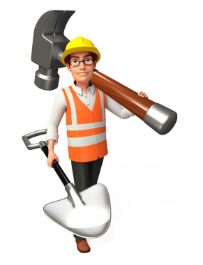 çekiç ve anahtar makinist