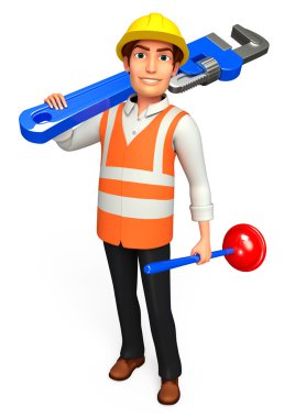 çekiç ve anahtar makinist