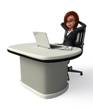 iş kadını ile relax