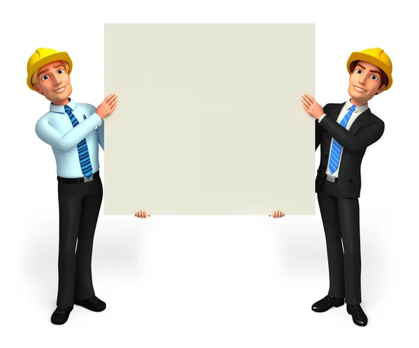 Business man blank — Stock Photo, Image