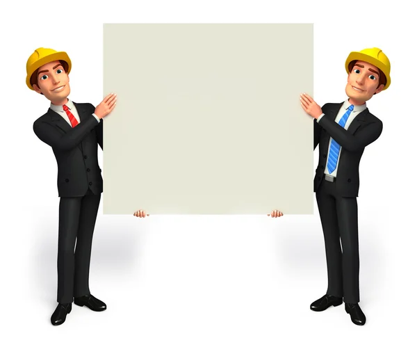 Business man blank — Stock Photo, Image