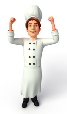 mutlu aşçı çizimi