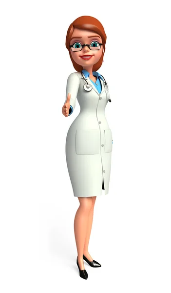 Mujer doctor — Foto de Stock