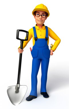 Tesisatçı spade ile