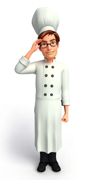 Illustration of chef — Stock Photo, Image