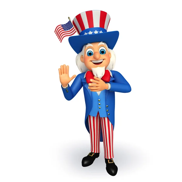 Uncle sam — Stock Photo, Image