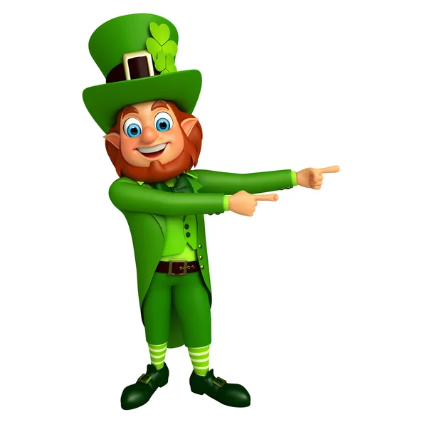 Leprechaun stands for patricks day — Stock Photo, Image