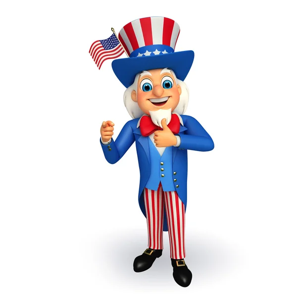 Uncle sam — Stock Photo, Image