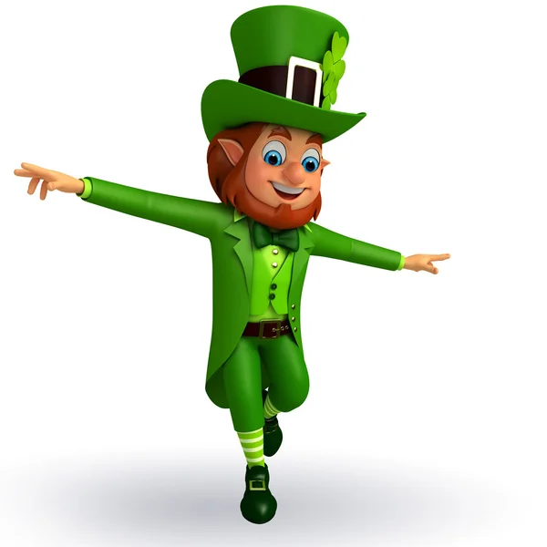 Happy Leprechaun pour la journée patricks — Photo