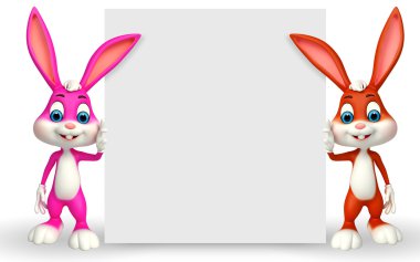Easter bunnies kartı
