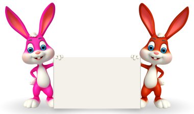 Easter bunnies kartı