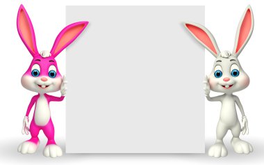 Easter bunnies kartı